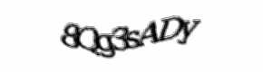 Security check image, please type the characters shown